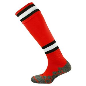 Mitre Division Tec Sock - Scarlet/Black/White