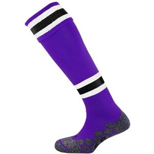 Mitre Division Tec Sock - Purple/White/Black