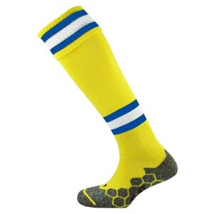 Mitre Division Tec Sock - Yellow/Royal/White