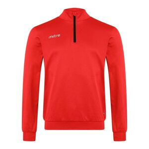 Mitre Edge 1/4 Zip Top - Scarlet