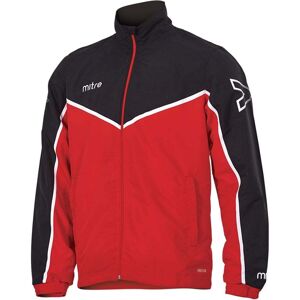 Mitre Primero Woven Track Top - Scarlet/Black/White