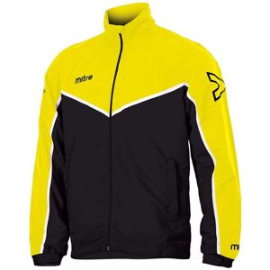 Mitre Primero Woven Track Top - Yellow/Black/White