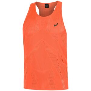 ASICS Metarun Tank Top Men  - orange - Size: Medium