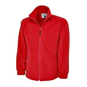 Uneek UC604 Classic Full Zip Micro Fleece Jacket XL  Red