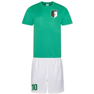 UKSoccershop Personalised Algeria Training Kit - Green - male - Size: Medium (38-40\