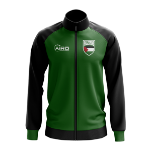 Airo Sportswear Palestine Concept Football Track Jacket (Green) - Green - male - Size: XXXL 54-56\" Chest (136-148cm)