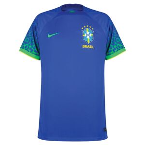 Nike 2022-2023 Brazil Away Shirt - Blue - male - Size: Small 34-36\" Chest (88/96cm)
