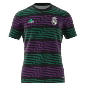 adidas 2022-2023 Real Madrid Pre-Match Jersey - Green - male - Size: Small 36-38\" Chest