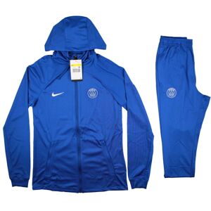 Nike 2022-2023 PSG CL Hooded Strike Tracksuit (Blue) - Blue - male - Size: Large 42-44\