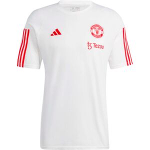 adidas 2023-2024 Man Utd Training Tee (White) - White - male - Size: XXL 46-48\" Chest