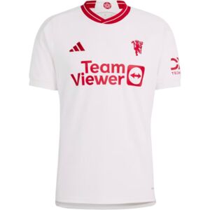 adidas 2023-2024 Man Utd Third Shirt - White - male - Size: Small 36-38\" Chest