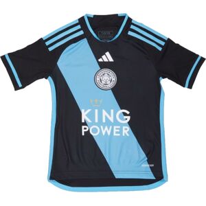 adidas 2023-2024 Leicester City Away Shirt - Black - male - Size: Small 36-38\" Chest