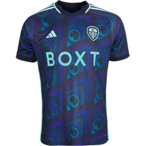 adidas 2023-2024 Leeds United Away Shirt - Navy - male - Size: Small 36-38\" Chest