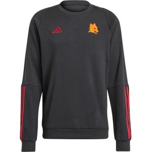 Nike 2023-2024 AS Roma Crew Sweater (Black) - Black - male - Size: XL 44-46\" Chest