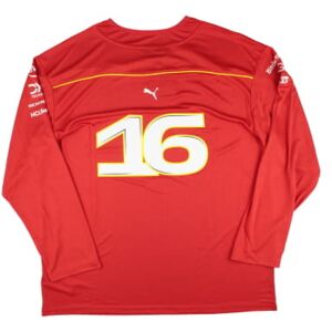 Puma 2024 Ferrari Team Hockey Jersey - Charles Leclerc 16 - Red - male - Size: Large Adults