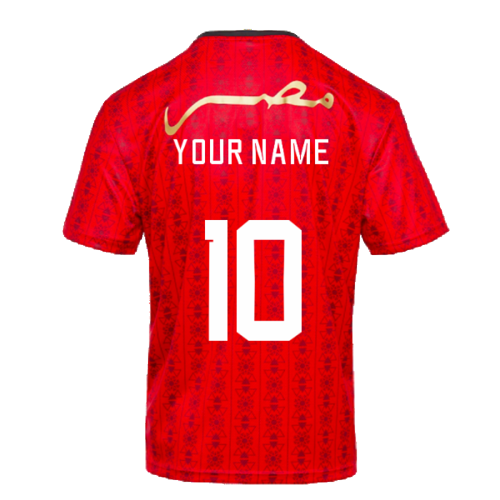 Puma 2023-2024 Egypt FtblCulture Jersey (Red) (Your Name) - Red - male - Size: Small Adults