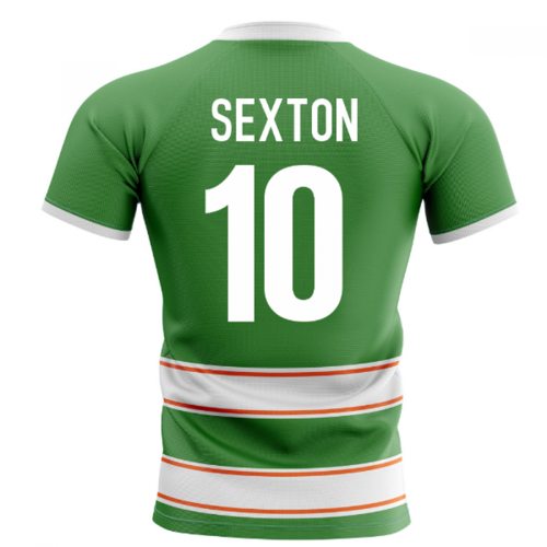 Airo Sportswear 2023-2024 Ireland Home Concept Rugby Shirt (Sexton 10) - Green - male - Size: XXL 50-52\\" Chest (124/136cm)