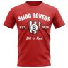 UKSoccershop Sligo Rovers Established Football T-Shirt (Red) - Red - male - Size: XL (45-48\")