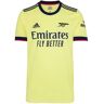 adidas Arsenal 2021-2022 Away Shirt - Yellow - male - Size: XS - 34-36\" Chest Size