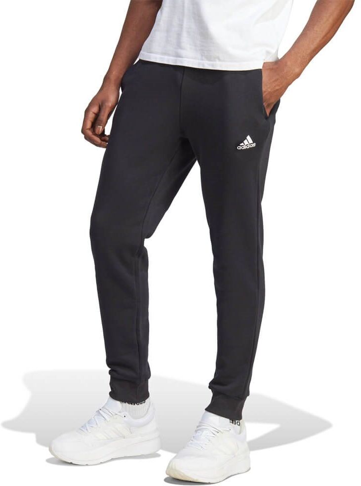 adidas Sportswear Mens Fleeced Joggers - Black - 2XL