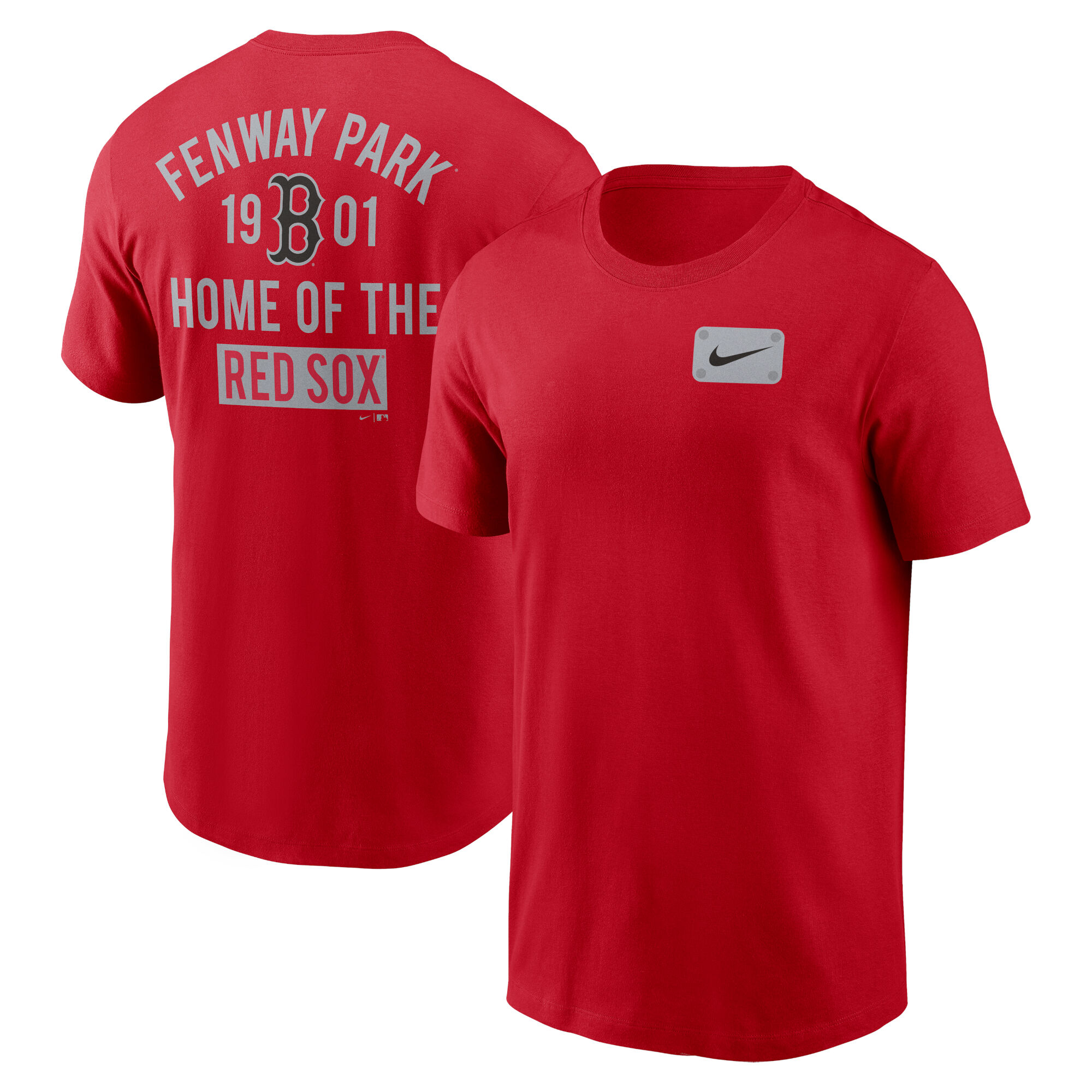 Men's Nike Red Boston Red Sox Fenway Park Local Team T-Shirt - Male - Red