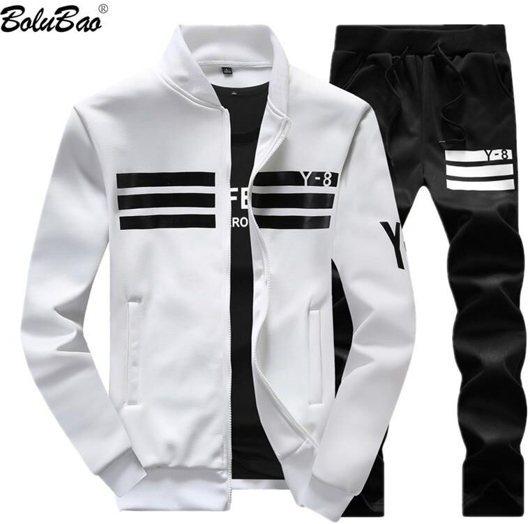 KEEP Smiling-A Autumn Men Set Quality Male Tracksuit Sporting Sweat Suits Mens Sportswear Sets