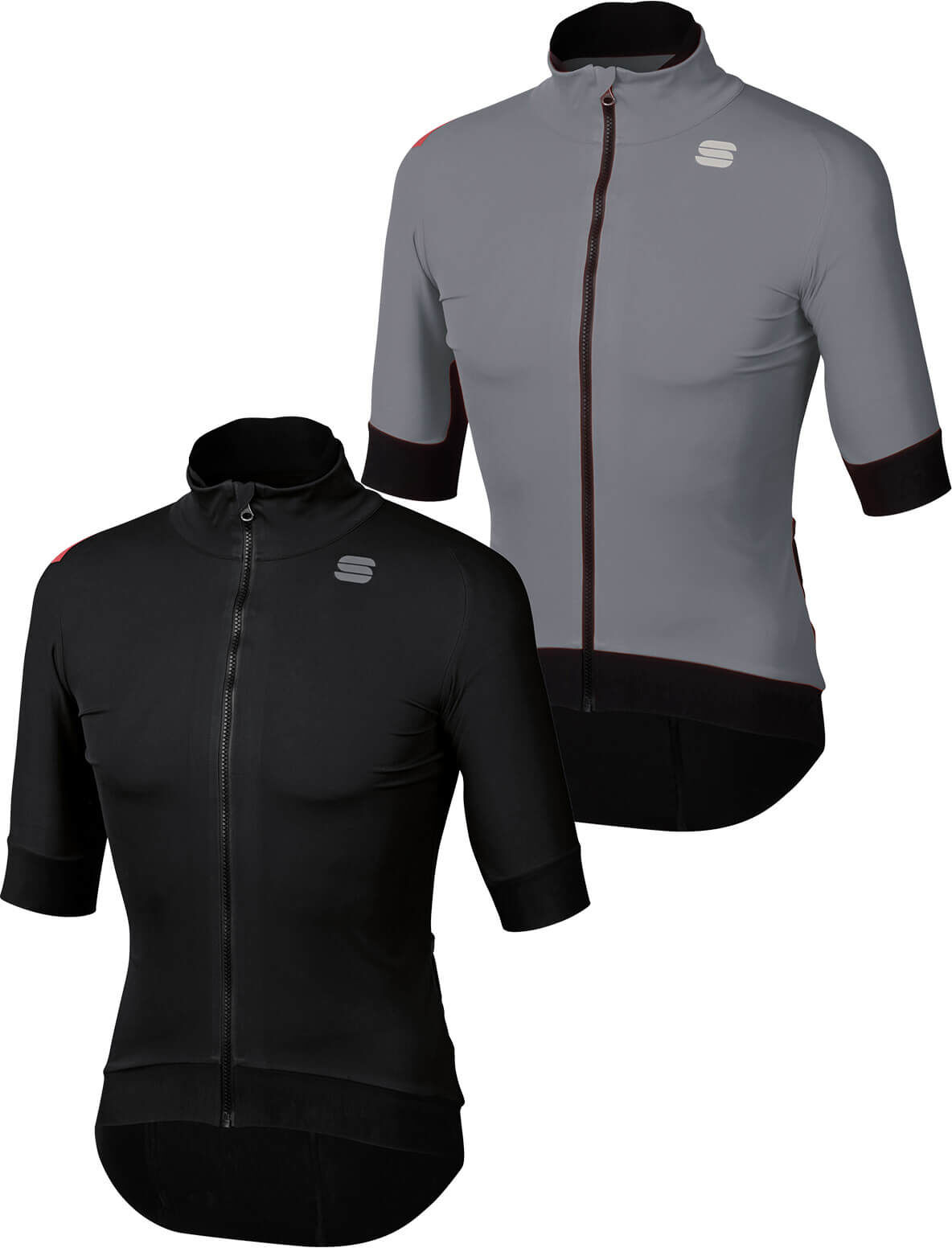 Sportful Fiandre Pro Short Sleeve Jacket - XXL - Black; male