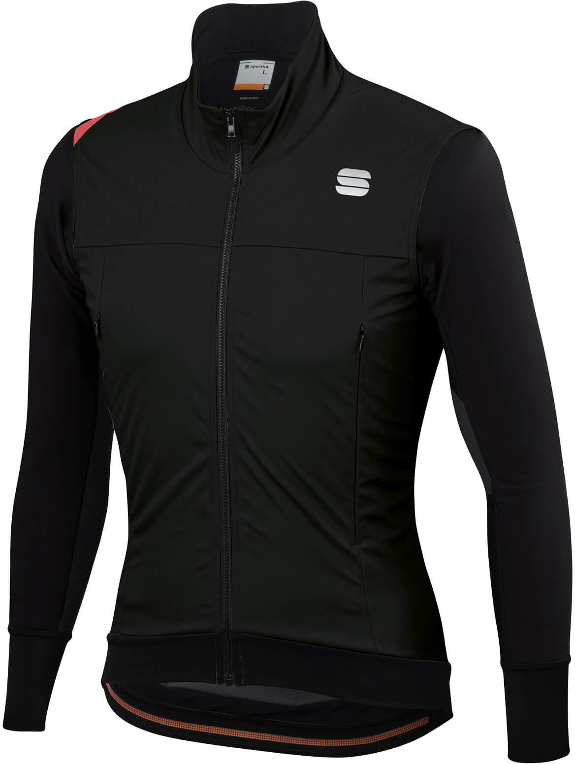 Sportful Fiandre Strato Wind Jacket - S - Black; male