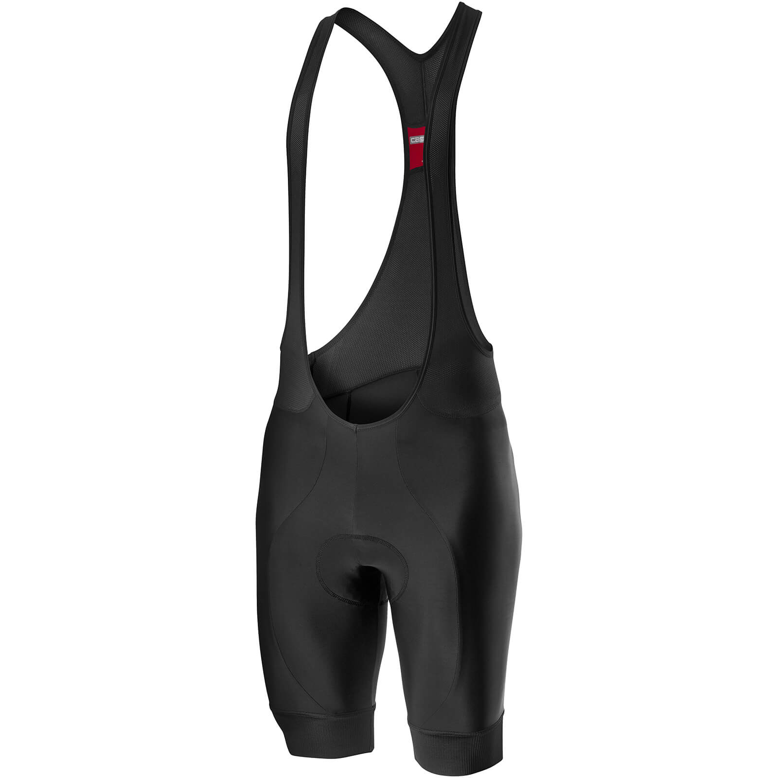 Castelli Entrata Bib Shorts - S - Black; male