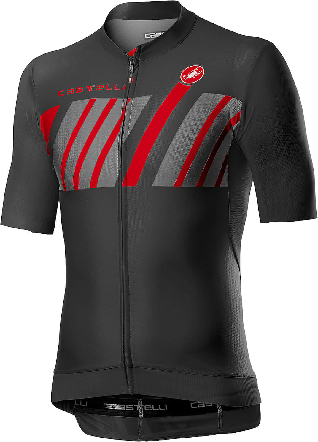 Castelli Hors Categorie Jersey - XL - Dark Gray; male