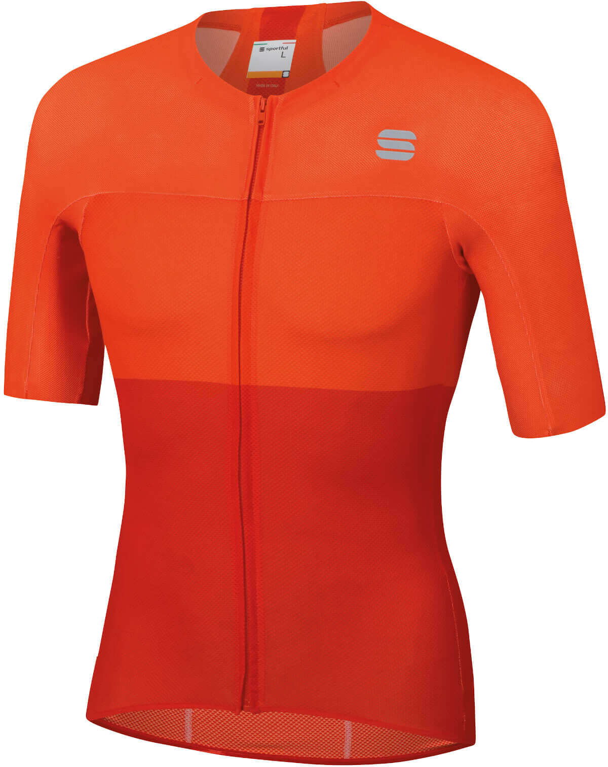 Sportful BodyFit Pro Light Jersey - XL - Fire Red/Orange SDR; male