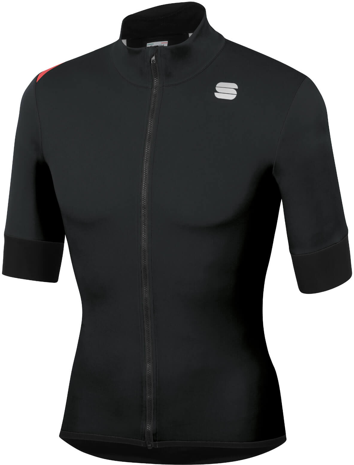 Sportful Fiandre Light NoRain Short Sleeve Jacket - S - Black; male