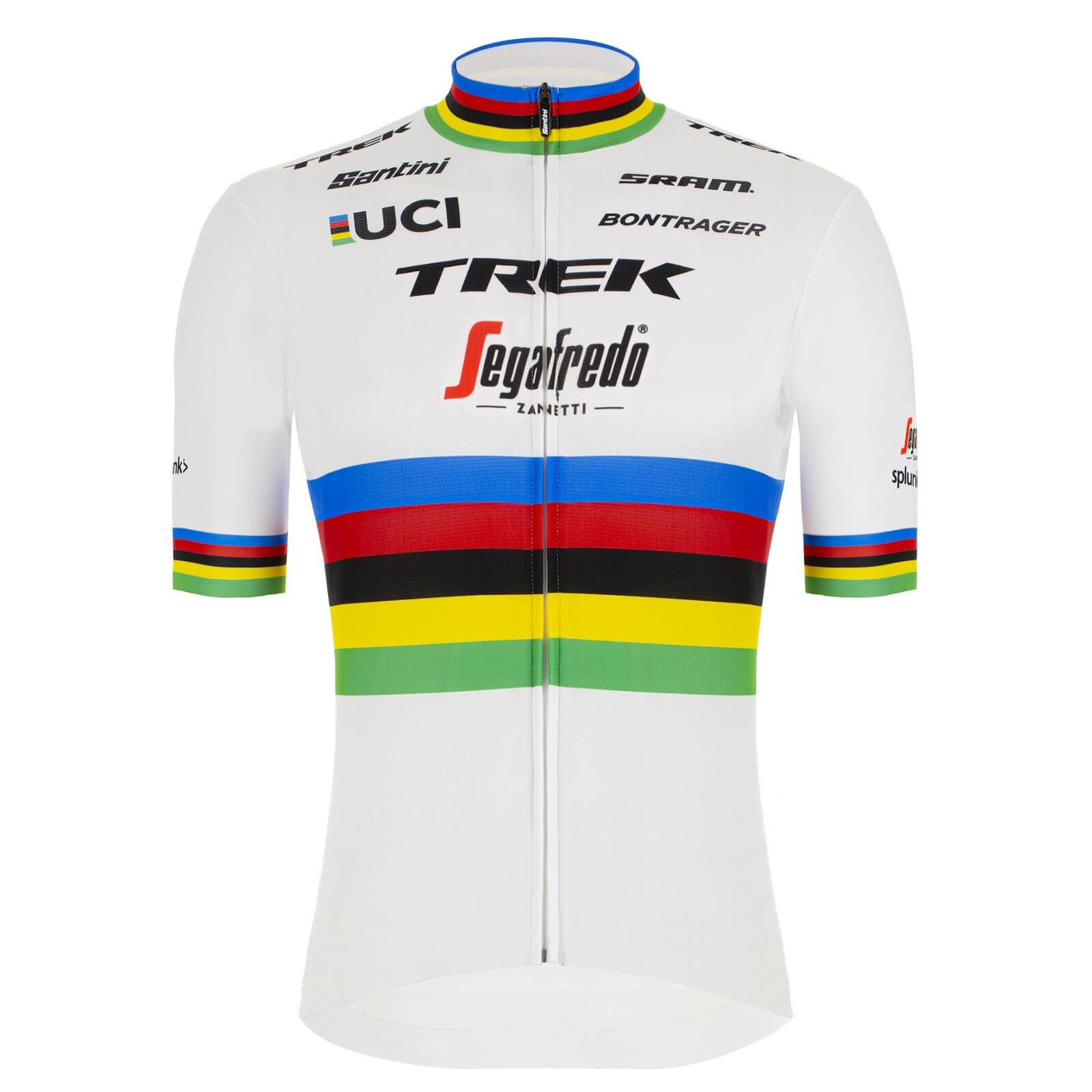 Santini Trek-Segafedo World Champion Blend Jersey - XS; male