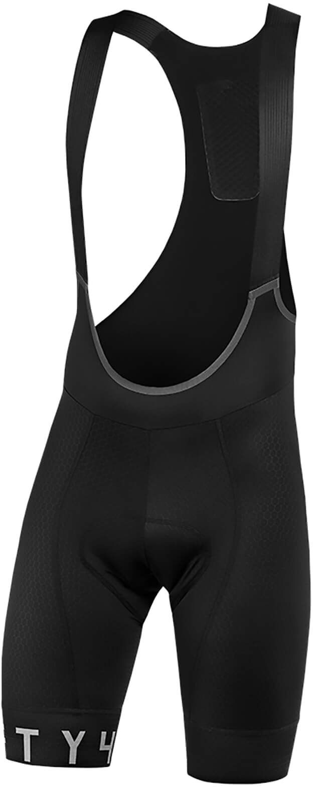 54 Degree Meso Bib Shorts - XS - Black/White; male