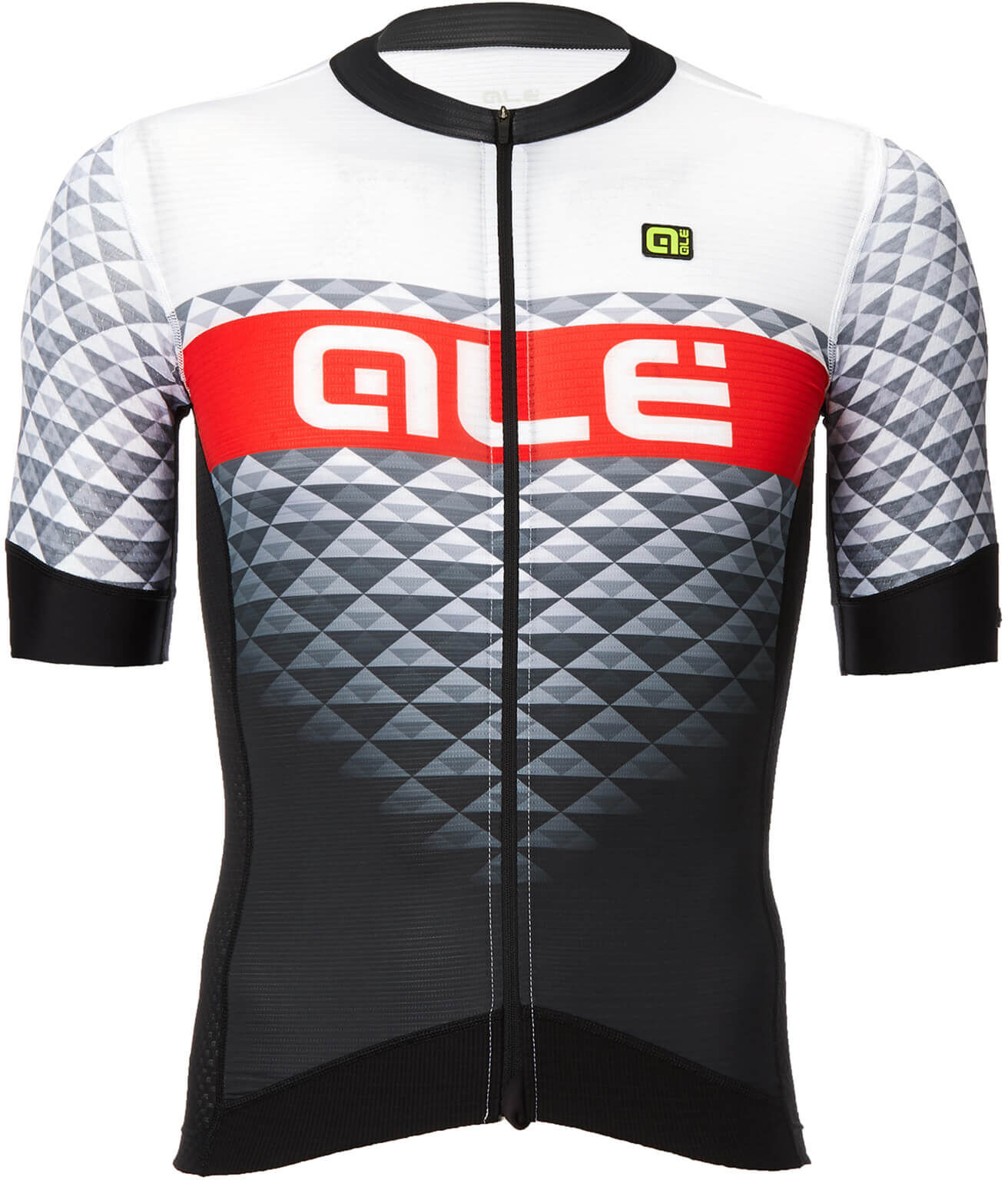 Alé PRS Hexa Jersey - L - Black/White; male