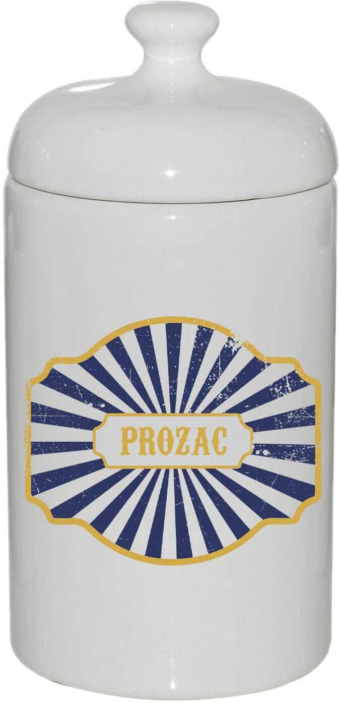 By IWOOT Prozac Ceramic Jar-