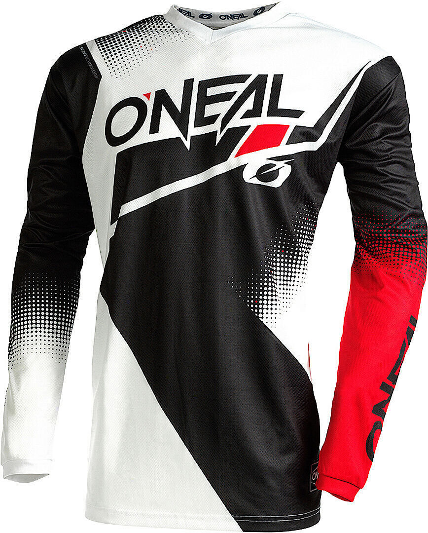 Photos - Motorcycle Clothing ONeal Element Racewear V.22 Motocross Jersey Unisex Black White Red Size: 