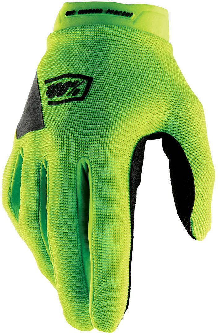Photos - Cycling Clothing 100 Ridecamp Bicycle Gloves Unisex Yellow Size: M huglo2041247m