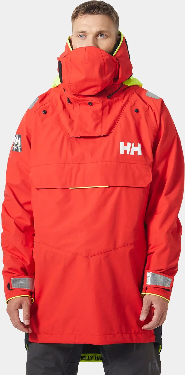 Helly Hansen Men's Aegir Ocean Dry Breathable Smock Top Red M - Alert Red - Unisex