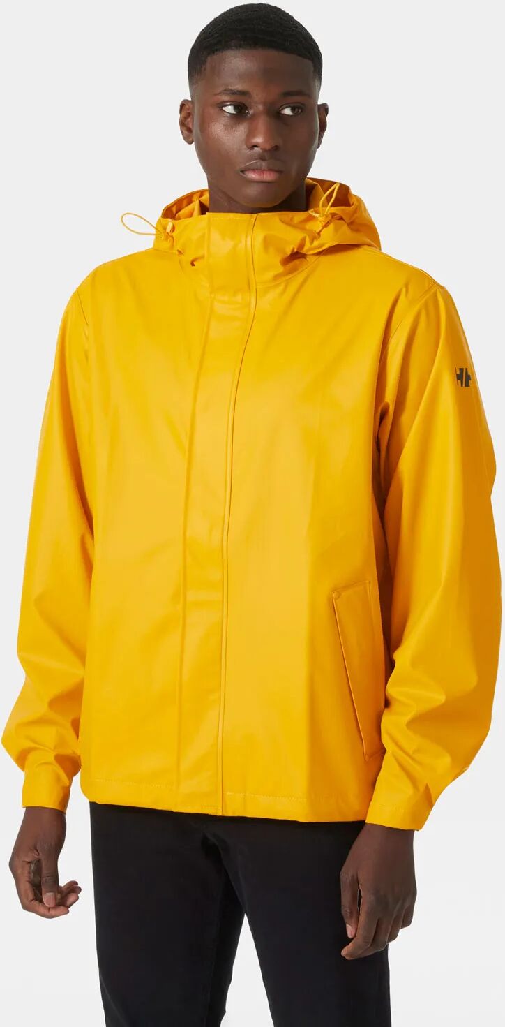 Helly Hansen Men's Moss Windproof Rain Jacket Yellow XL - Essential Y Yellow - Male