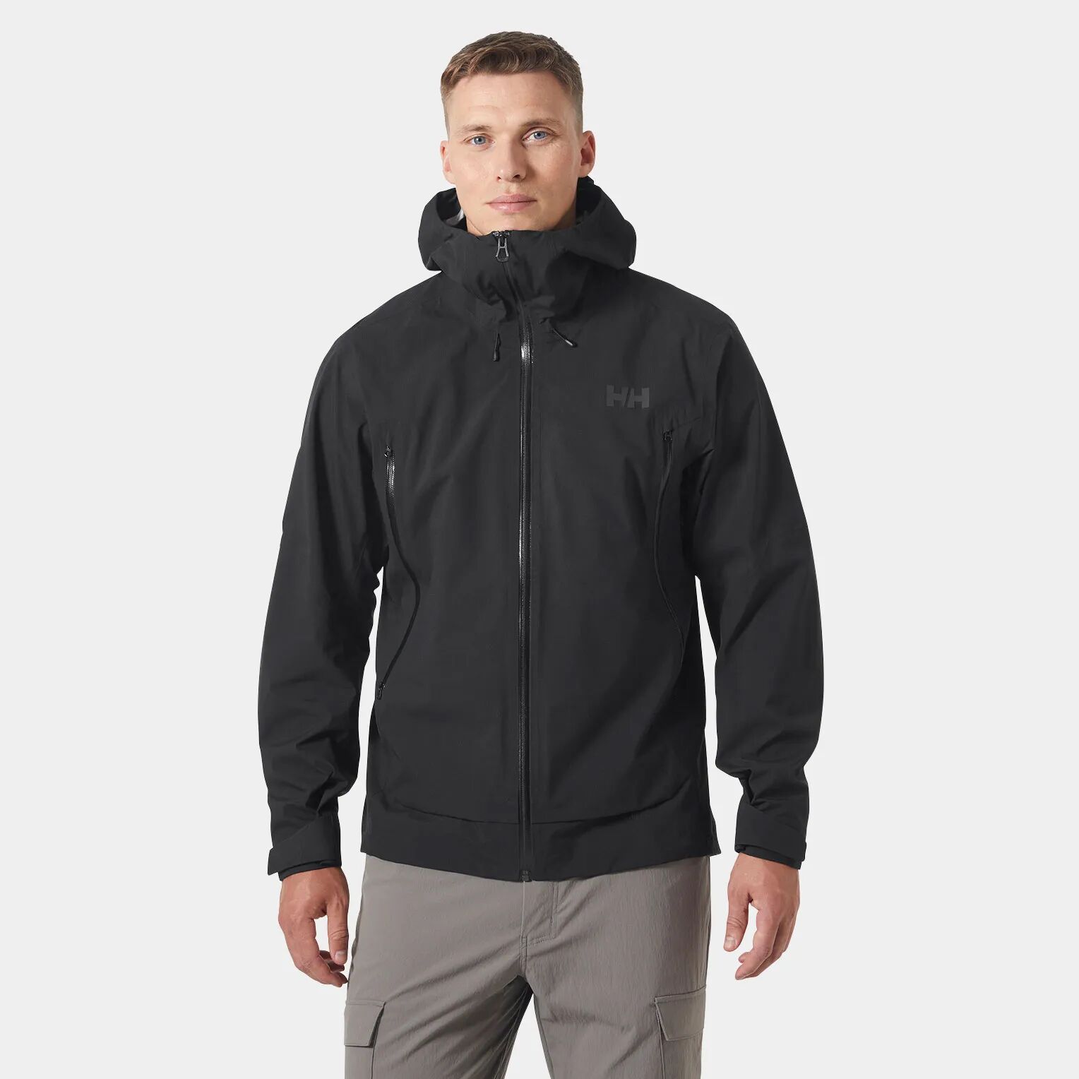 Helly Hansen Men's Verglas Infinity Outdoor Shell Jacket Black XL - Black - Male