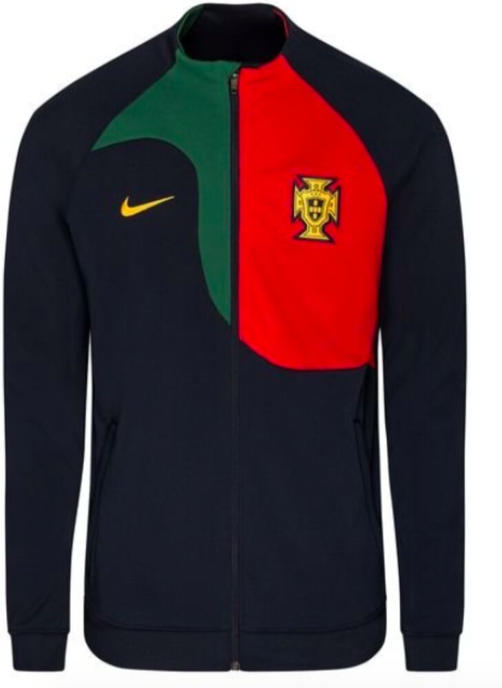 Photos - Football Kit Nike 2023 Portugal Academy Knit Football Jacket  - Navy - m  2022(Obsidian)