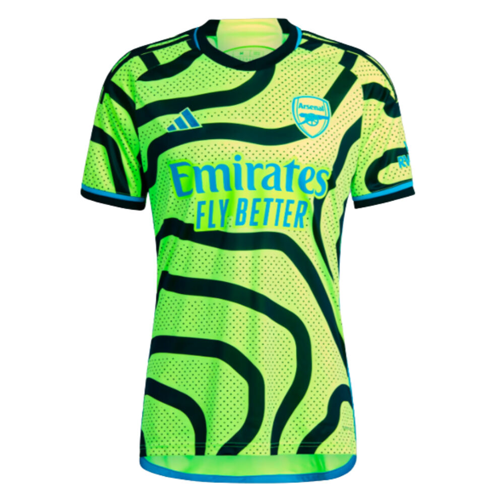 adidas 2023-2024 Arsenal Away Shirt - Yellow - male - Size: XS - 34-36\" Chest Size