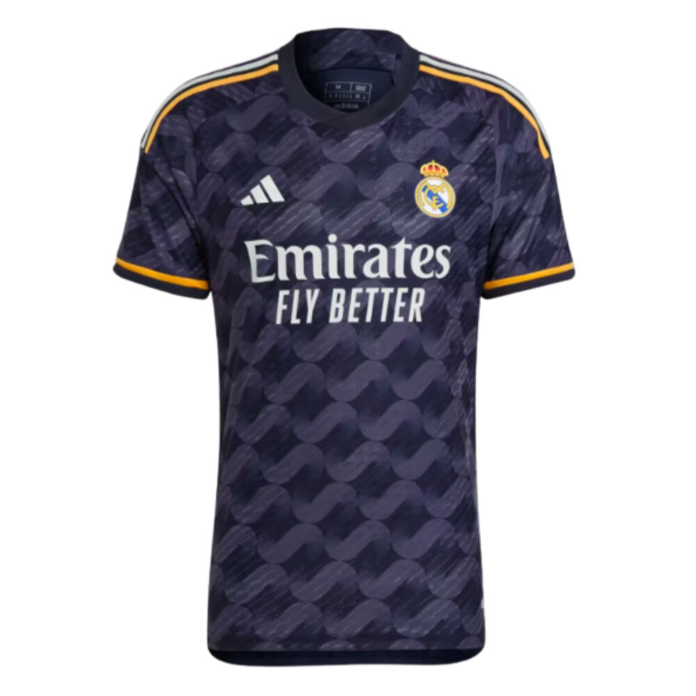 Photos - Football Kit Adidas 2024 Real Madrid Authentic Away Shirt - Navy - male - Size: XS  2023