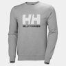 Helly Hansen Men's HH Logo Crew Neck Sweater Grey S
