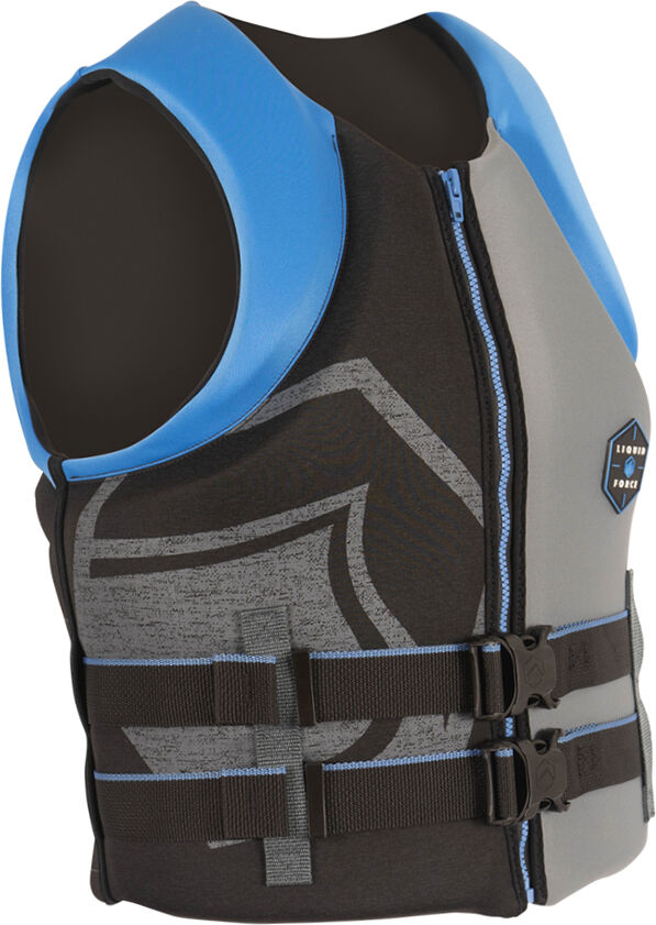 Photos - Life Jacket Liquid Force Men's Hinge CGA Life Vest, Blue L 2225520 