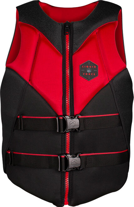 Photos - Life Jacket Liquid Force Men's Rush CGA , Black/Red XL 2215520 