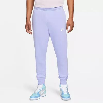 Nike Big & Tall Nike Sportswear Club Fleece Jogger Pants, Men's, Size: XXL Tall, Purple