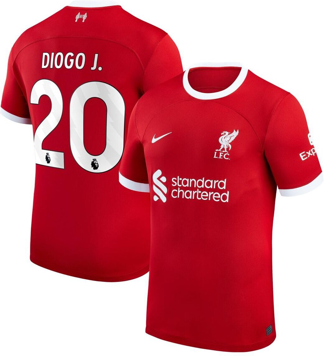 Nike Men's Nike Diogo Jota Red Liverpool 2023/24 Home Replica Player Jersey - Red