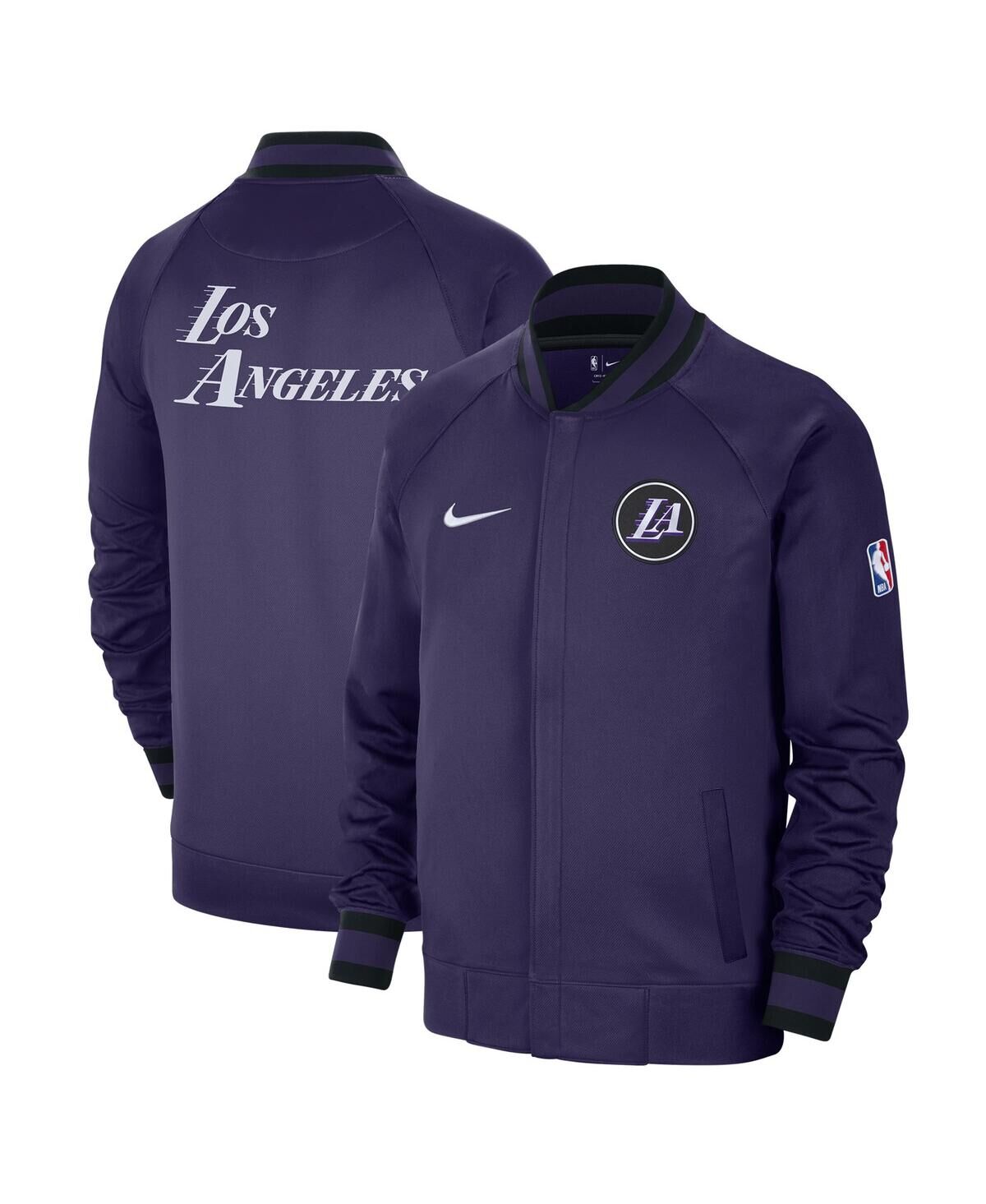 Nike Men's Nike Gray, White Los Angeles Lakers 2022/23 City Edition Showtime Thermaflex Full-Zip Jacket - Gray, White